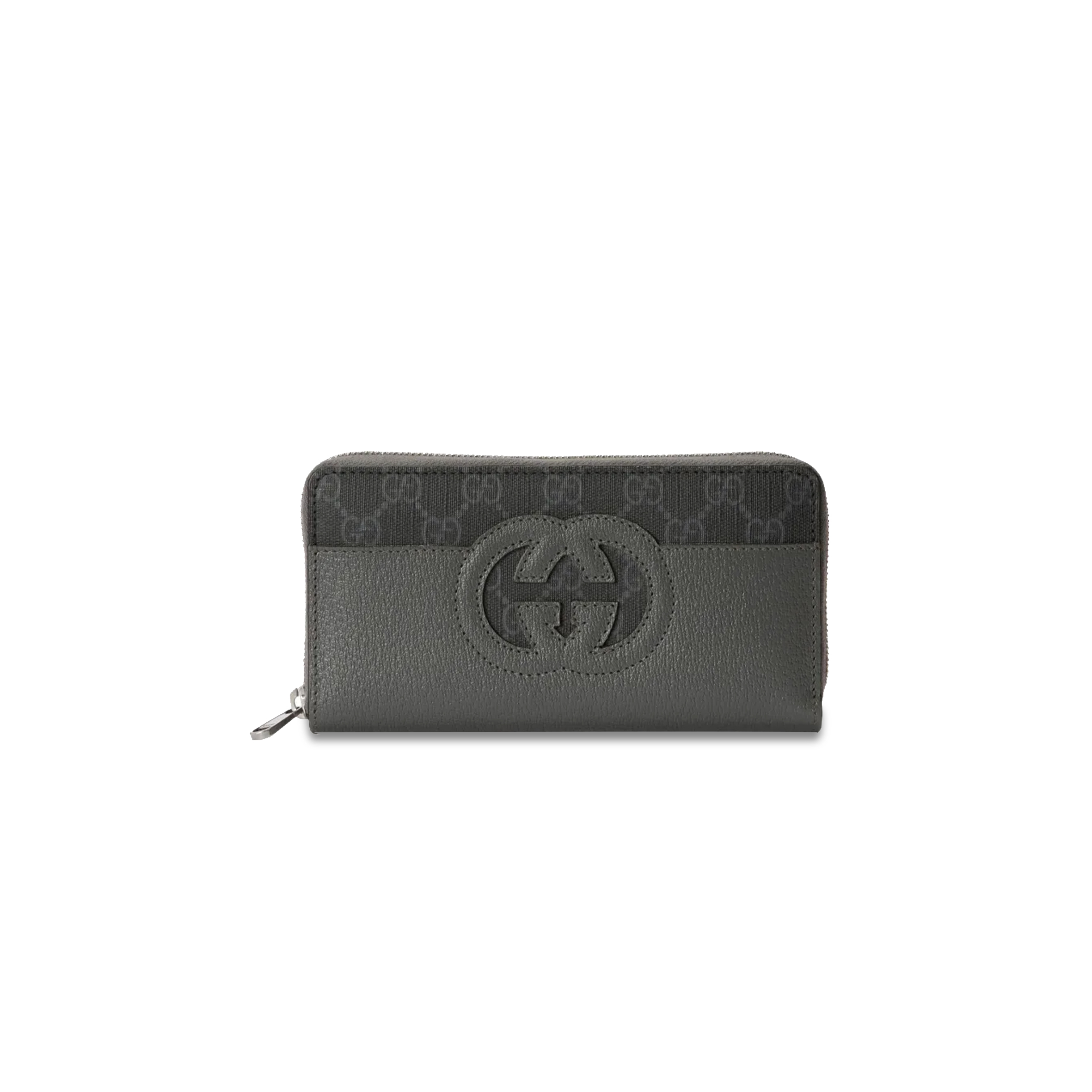 GUCCI CANVAS WITH LEATHER WALLET 701423 (19*10*3cm)